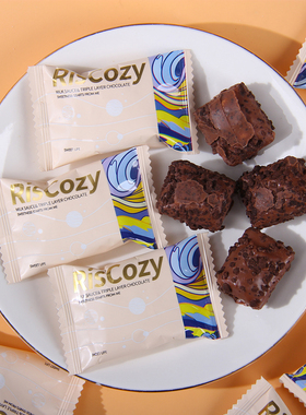 英国RisCozy瑞可滋曲奇牛奶酱球巧克力夹心饼干结婚喜糖喜饼零食