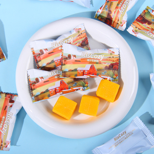 英国RisCozy瑞可滋爆汁芒果糕夹心果汁软糖结婚喜糖伴手礼小零食
