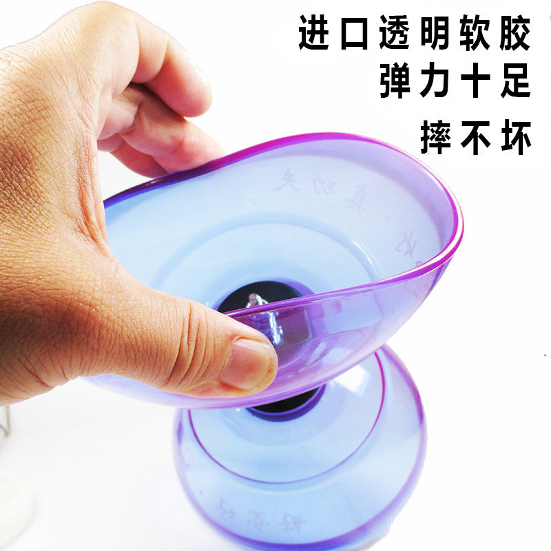 炫风铃水晶三轴承双头双轮空竹