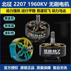 北征 2207 1960KV穿越机无刷电机 FPV航模竞速花飞无人机马达动力