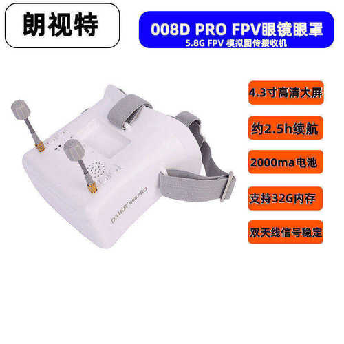 朗视特5.8GDVR眼镜图传接收机