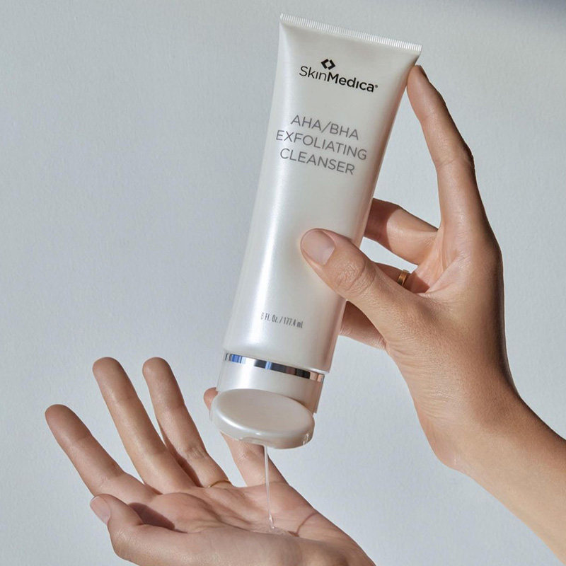 美国skinmedica斯美凯aha/bha果酸 水杨酸去角质洁面洗面奶 177ml