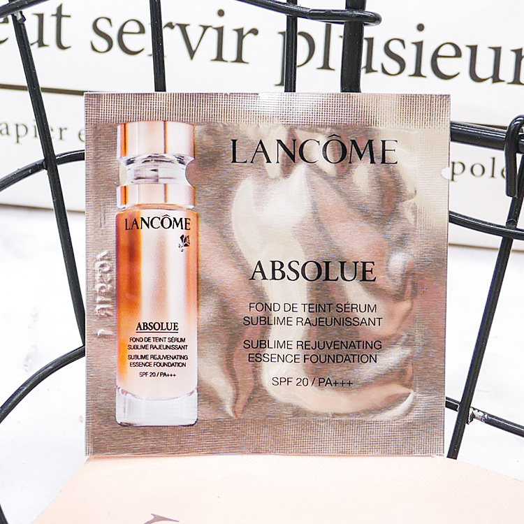 光泽奶油肌~lancome兰蔻菁纯臻颜精华粉底液 小样片装试用1ml|msdalam kategori Alat solek/minyak wangi/kecantikan, Makeup/krim - dari Buy2taobao.com untuk memberikan perkhidmatan ejen Taobao profesional membeli