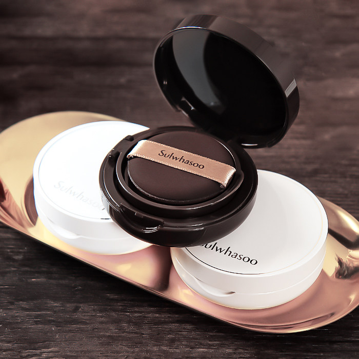 包邮 韩国雪花秀木莲玉致美臻妍气垫21号色5g 隔离遮瑕粉底液bb