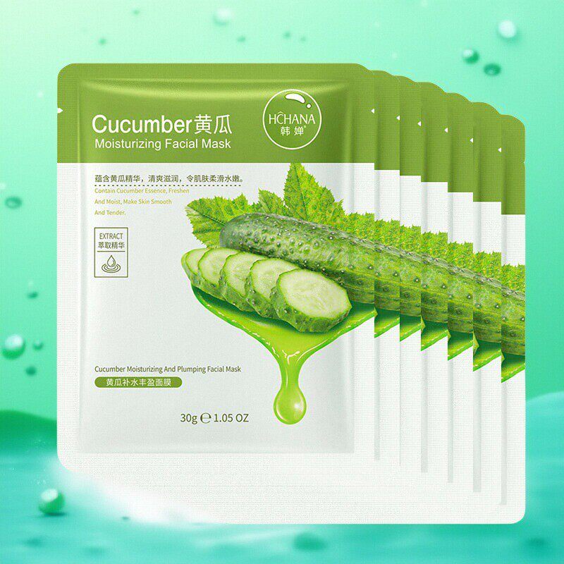 黄瓜保湿面膜贴补水滋润男女通用正品