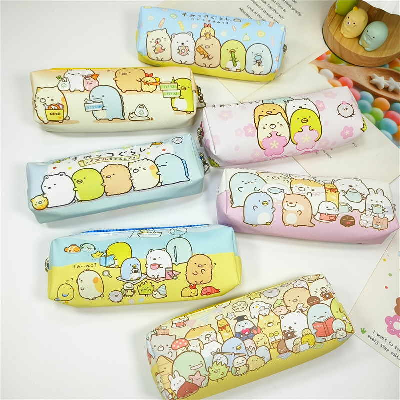 角落生物卡通大容量笔袋文具收纳袋小学生高颜值新款简约圆珠笔袋,文具电教/文化用品/商务用品,笔袋,淘宝优惠券,粉丝福利购,淘宝优惠卷