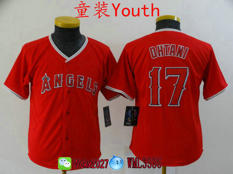 LA 로스앤젤레스 에인절스 오타니 트라우트 저지 로스앤젤레스 에인절스 야구 의류