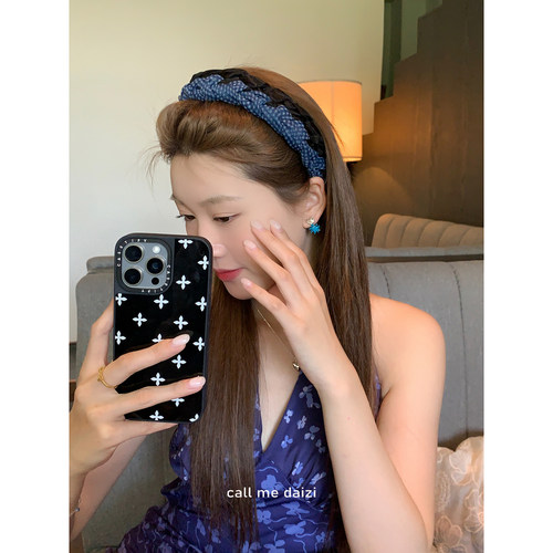 春夏新款六股辫发箍简约百搭少女甜美头饰时尚网红气质编织发饰