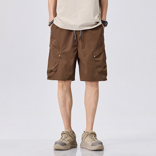 夏季宽松中腰新款短裤