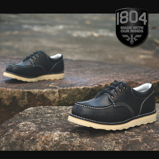 新款1804正品经典款 875低帮牛皮复古 潮鞋 真皮 工装鞋 男装皮鞋