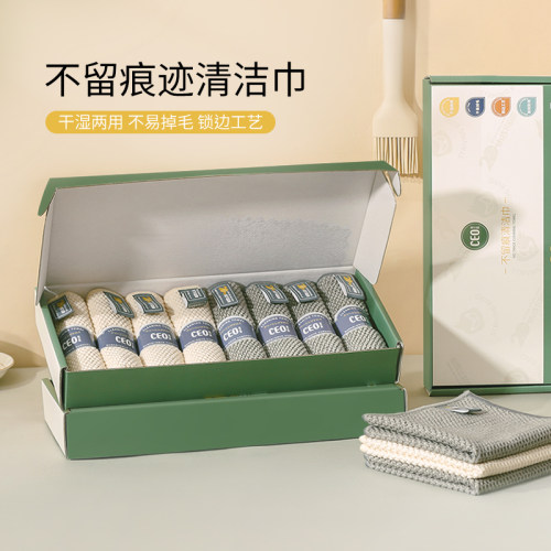 擦玻璃不留痕洗刷碗抹布玻璃专用