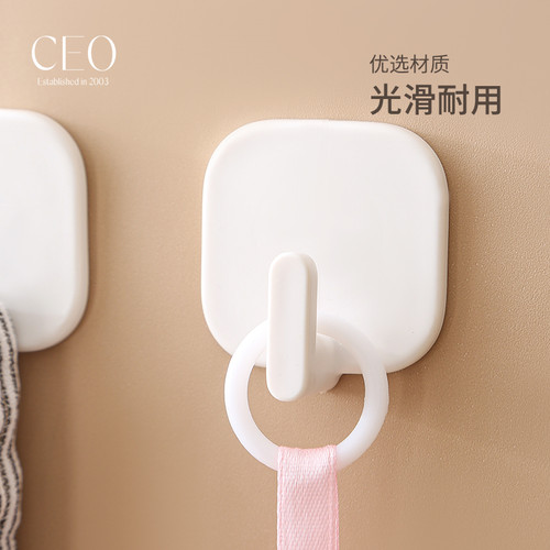 免打孔无痕挂钩强力承重门后粘钩