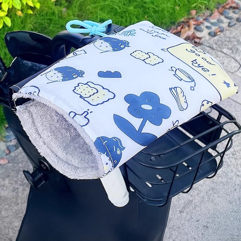 电动车手把套冬季加绒加厚保暖电瓶摩托车挡风防水棉把套护手罩,电动车/配件/交通工具,电动车手套/护手,淘宝优惠券,粉丝福利购,淘宝优惠卷