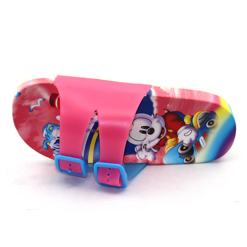 Pantoufles enfants en autre pour été - semelle plastique - Ref 1013443 Image 4