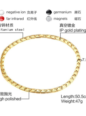 欧美饰品钛钢女士礼物项链