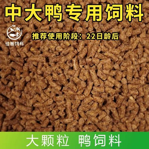 鸭饲料蛋鸭喂鸭钓鱼专用罗非打窝大颗粒小鸭幼鸭东方希望蛋宝宇宙