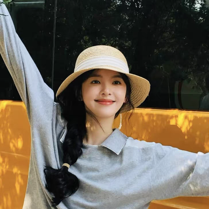 章若楠同款帽子防晒帽女礼帽夏季海边度假遮阳太阳帽休闲草帽