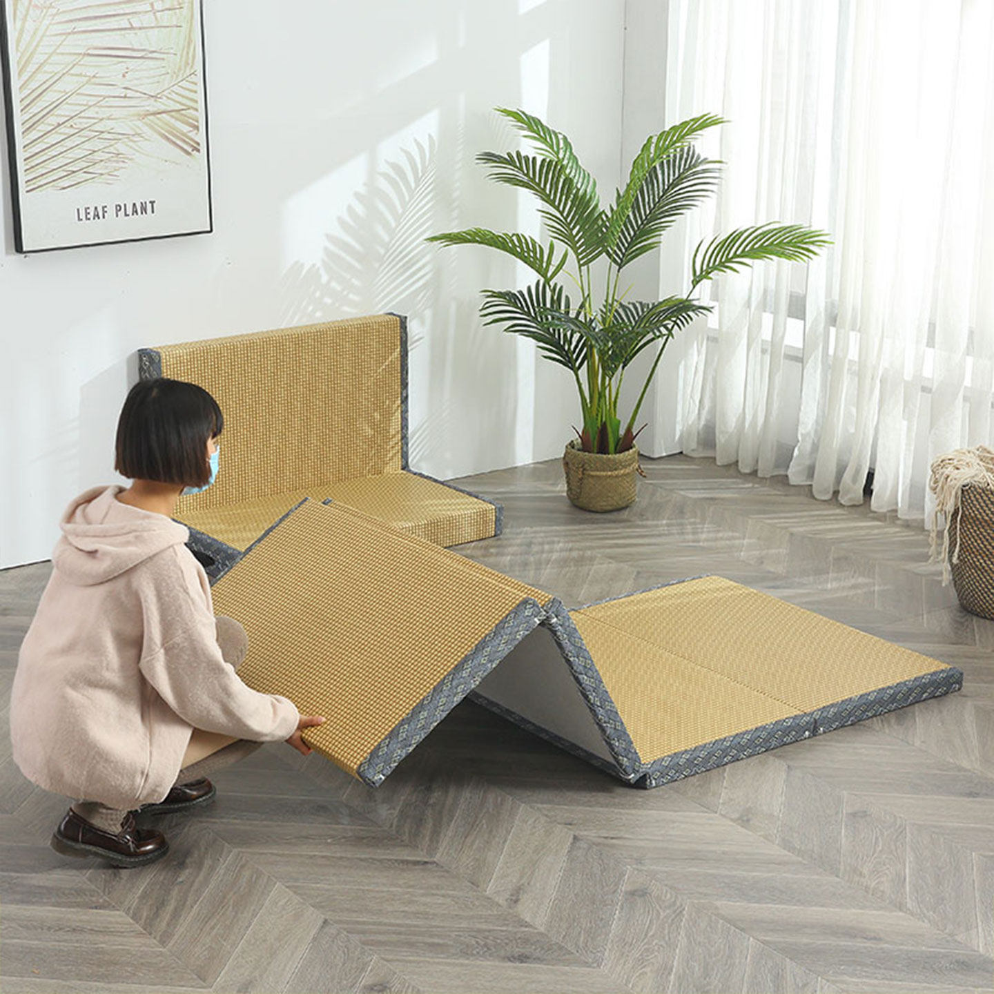 定制折叠榻榻米床垫地垫阳台飘窗椰棕垫客厅儿童爬爬垫学校午休垫,住宅家具,压缩卷包/折叠床垫,淘宝优惠券,粉丝福利购,淘宝优惠卷