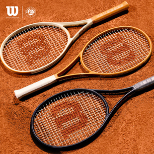 wilson威尔胜2025新款 clash碳素专业shift网球拍blade 法网联名款