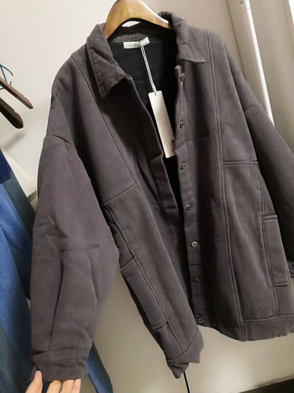 春款ins风港风bf宽松外套女棉服