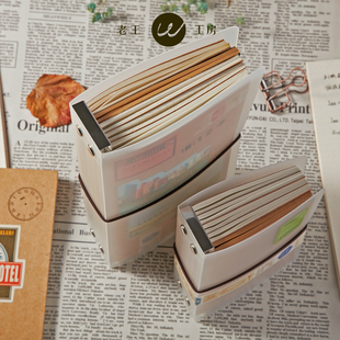 替芯记事活页本子收纳 旅行者TN标准版 老王牛皮本子配件 手帐外壳