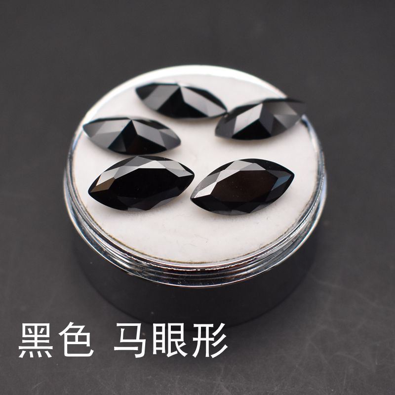 黑色锆石麦一点氧化锆