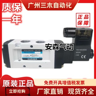 黑田精工KURODA气动电磁阀RKD/RKS2450/2420/3450/3420AC220VDC24