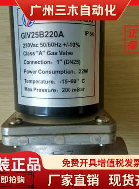 Greenlsland燃气电磁阀GIV50B220AGIV40B220A,15,GIV25B220A