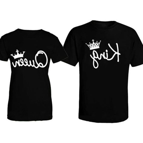 couple short sleeve lover t shirt women men cotton large new