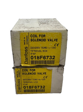 DANFOSS 018F6193 018F6732 220/230V 10W COIL FOR SOLENOID VAL