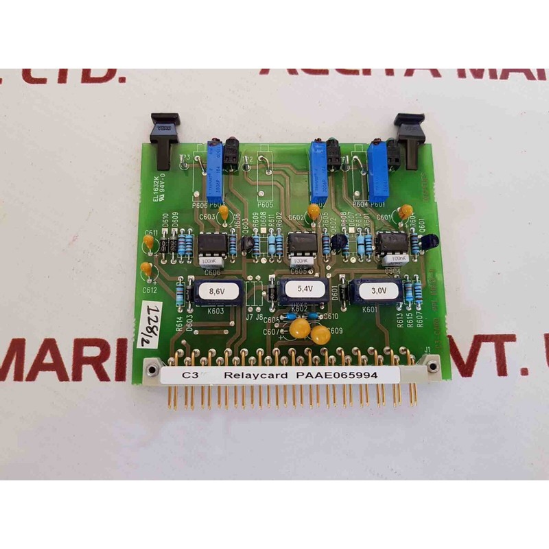 Wartsila PPL 81813-1 C3 Relaycard PAAE065994