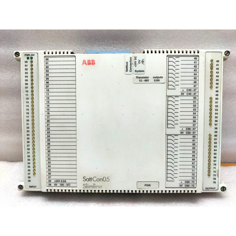 ABB PISB SATTCON05 SLIMLINE 可编程式逻辑控制器模块 P/N:90025