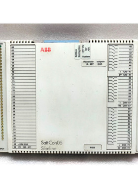 ABB PISB SATTCON05 SLIMLINE 可编程式逻辑控制器模块 P/N:90025