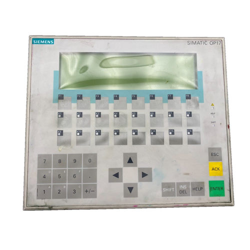 SIEMENS SIMATIC OP17 6AV3617-1JC20-0AX1 OPERATOR PANEL OP 17