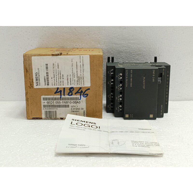 Siemens Logo DM16 24R Expansion Modul 6ED1055-1NB10-0BA0
