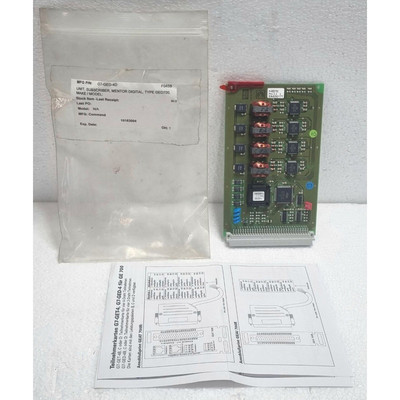 Commend G7-GED-4D Subscriber Card PGED 70000 Index/Rev AB