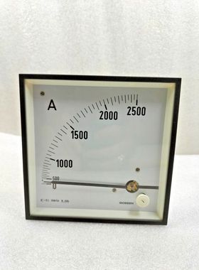 GILGEN MULLER & WEIGERT AQS 144 AMMETER 0-2500 AMPERES