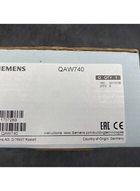 NEW SIEMENS QAW740 ROOM REGULATOR WITH KNX BUS