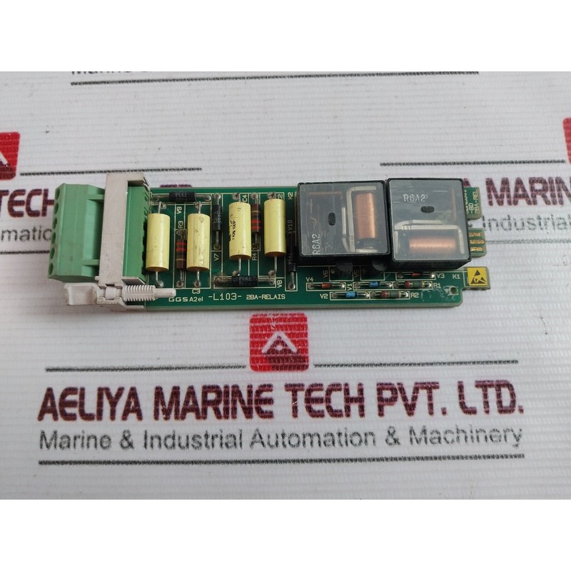 Siemens 6DR2801-8D Input/Output Module 2ba-relais