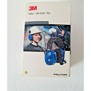 3M PELTOR LITECOM PRO HELMET EAR MUFF-INTRINSICALLY SAFE-MT7