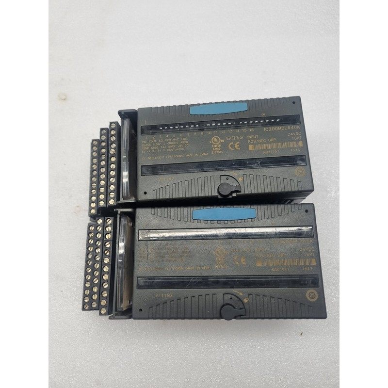 GE IC200MDL640K Input Modulo Set Di 2 Gratis Spedizione Velo