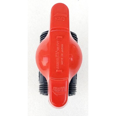 Asahi Av Valvule Edpm 1.00MPa Vanne à Boule 08F09163G, PVC