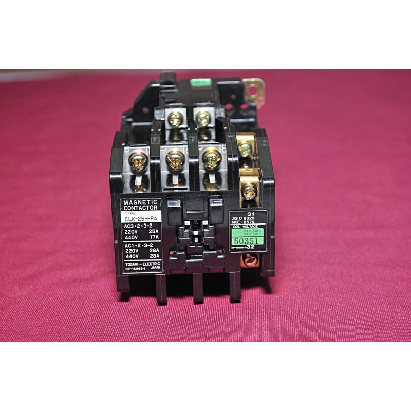 Togami Clk-25hk20-p4 Magnetic Contactor