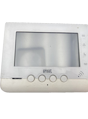 URMET MHBS MONITEUR HOMEBOOK TACTILE 7P BLANC RAYURES SUR EC