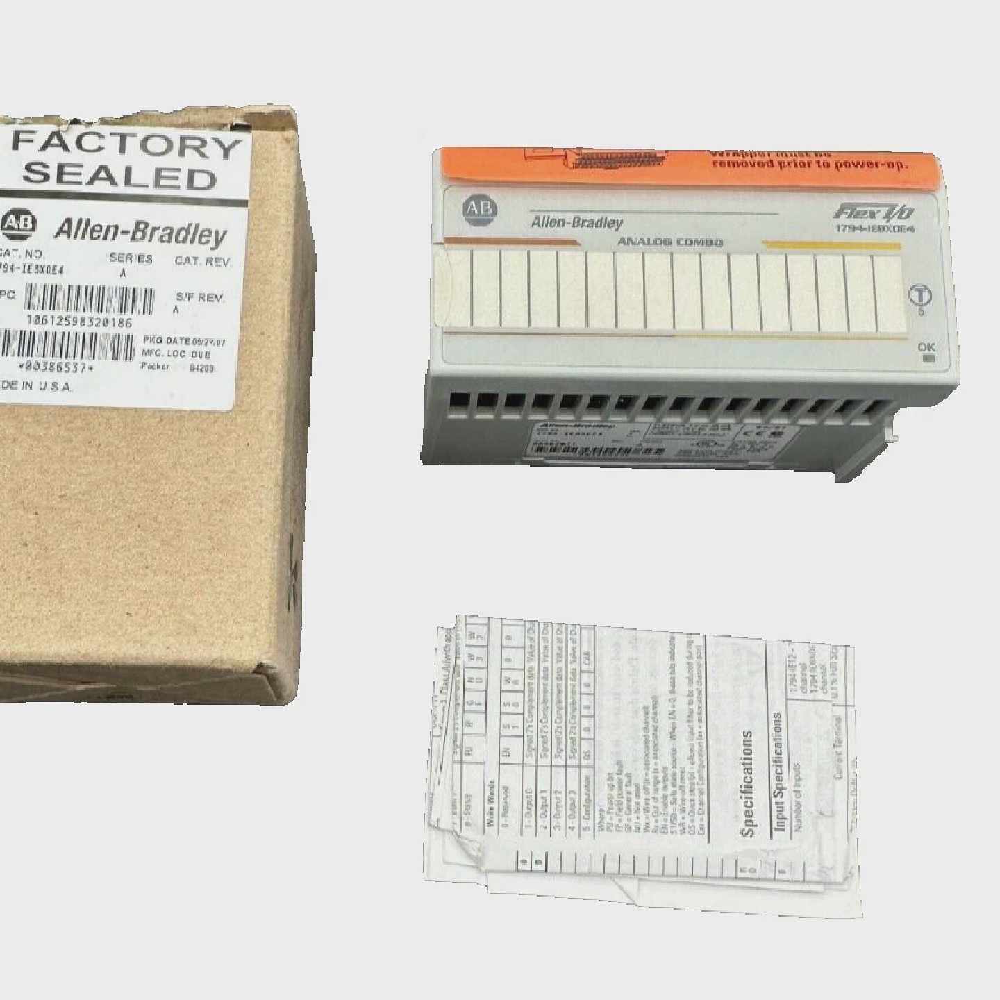 ALLENBRADLEY 1794IE8X0E4 Series A