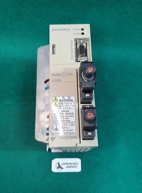 亚斯卡瓦 SGDA-04AS SERVOPACK 200V 1 相 6.0AMPS 二手