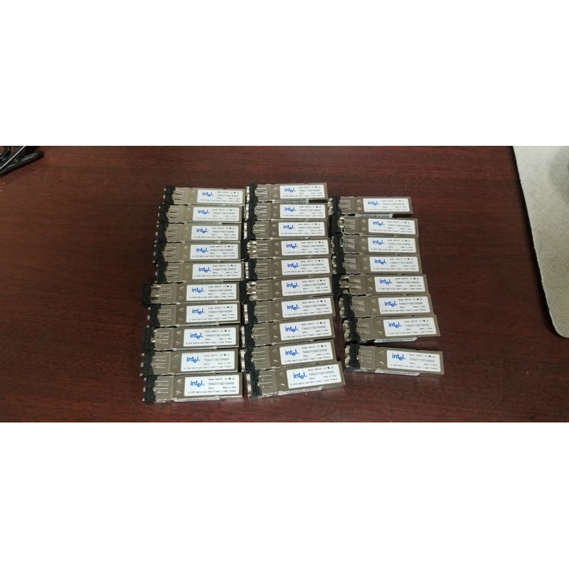 Intel TXN31115D100000 SFP Module Lot of 28