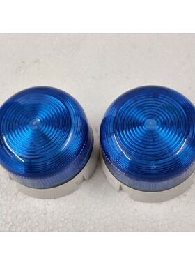 2 x Klaxon Blue Flashing Beacon Flashguard 45-713242