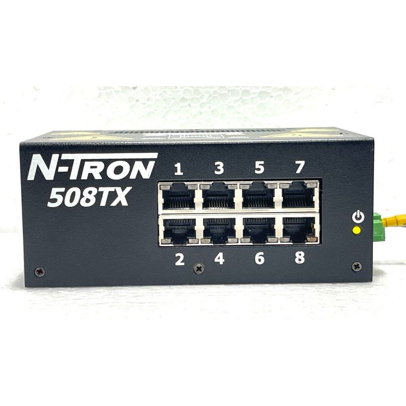 N-Tron Corp 508TX-A Industrial Ethernet Switch for Process C