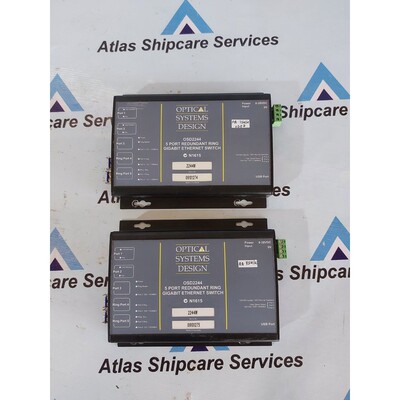 óptico Sistema OSD2244 5 Puerto Redundante Anillo Gigabit E